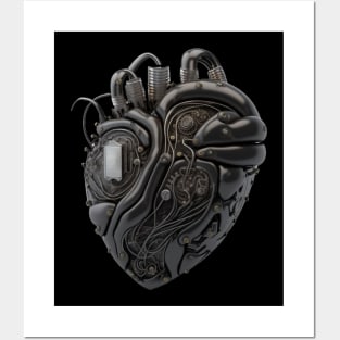 Cyborg Heart Posters and Art